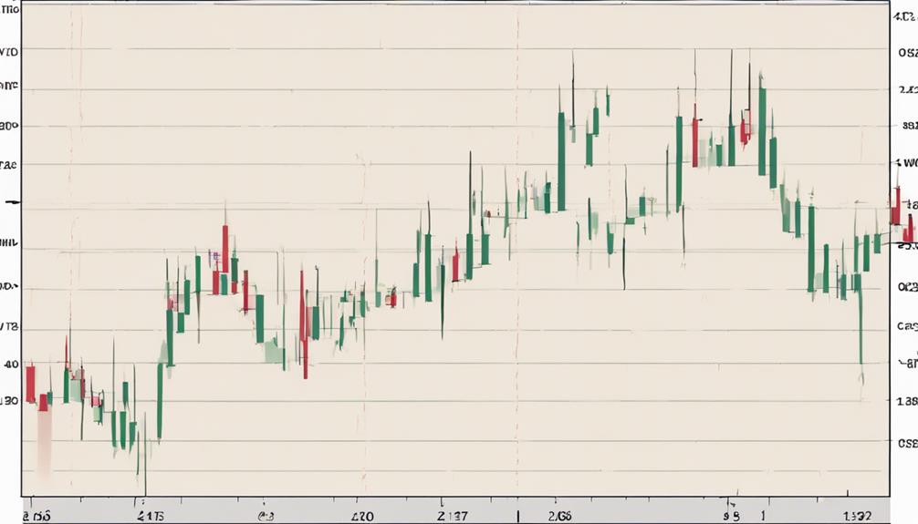 analyzing candlestick chart patterns