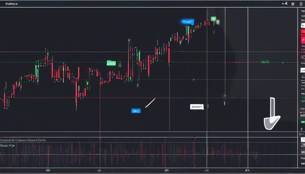 analyzing candlestick chart patterns