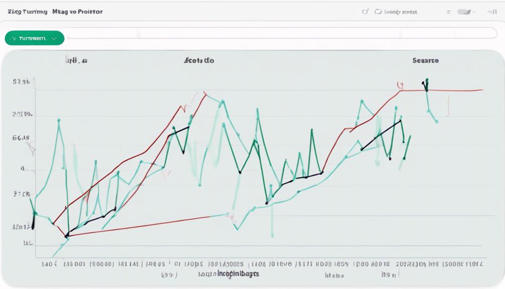 analyzing data for trends