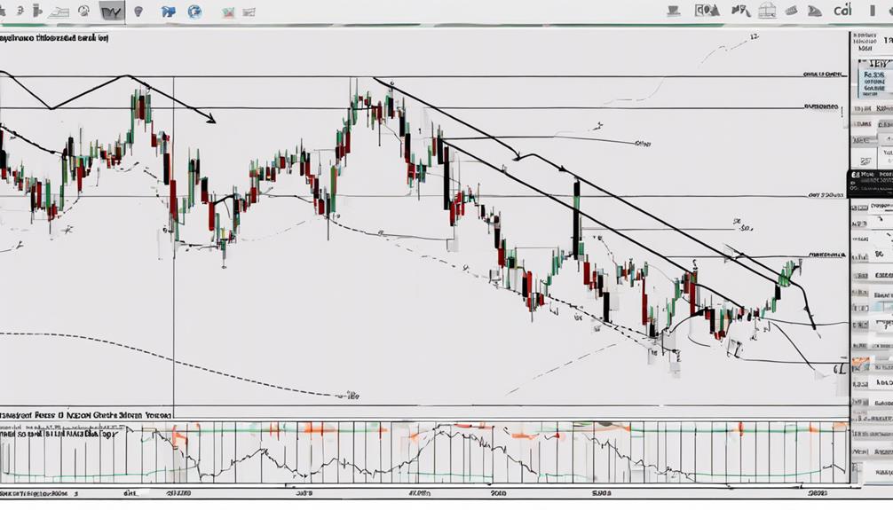 analyzing stock trends closely