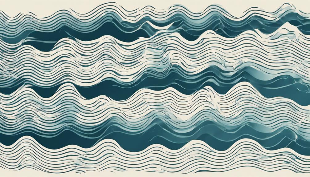 analyzing wave patterns intricately