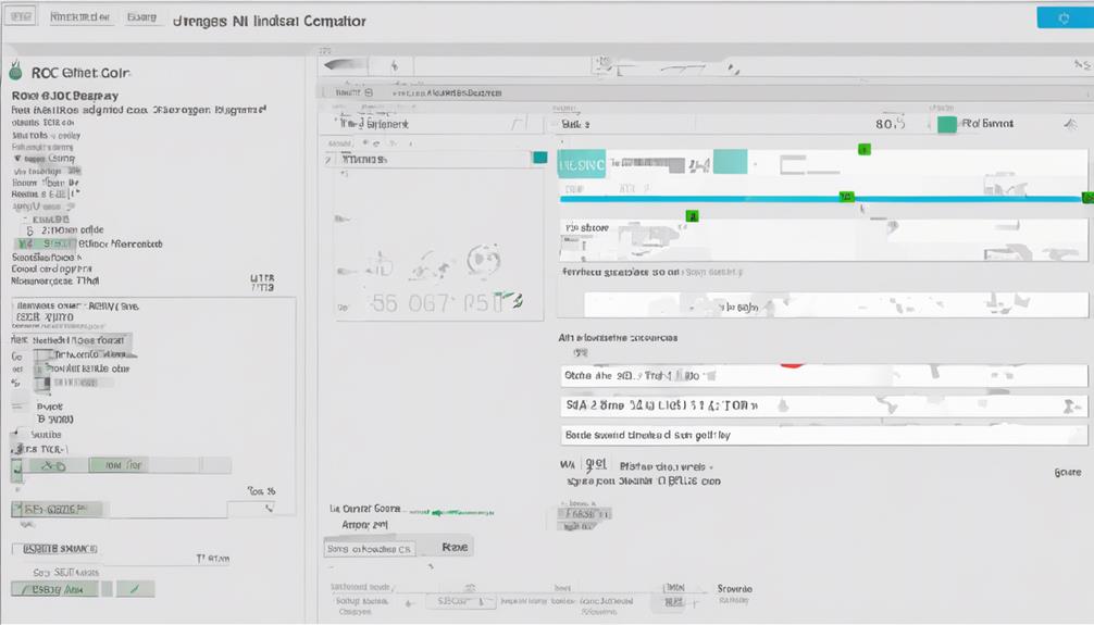 configuring display settings for roc