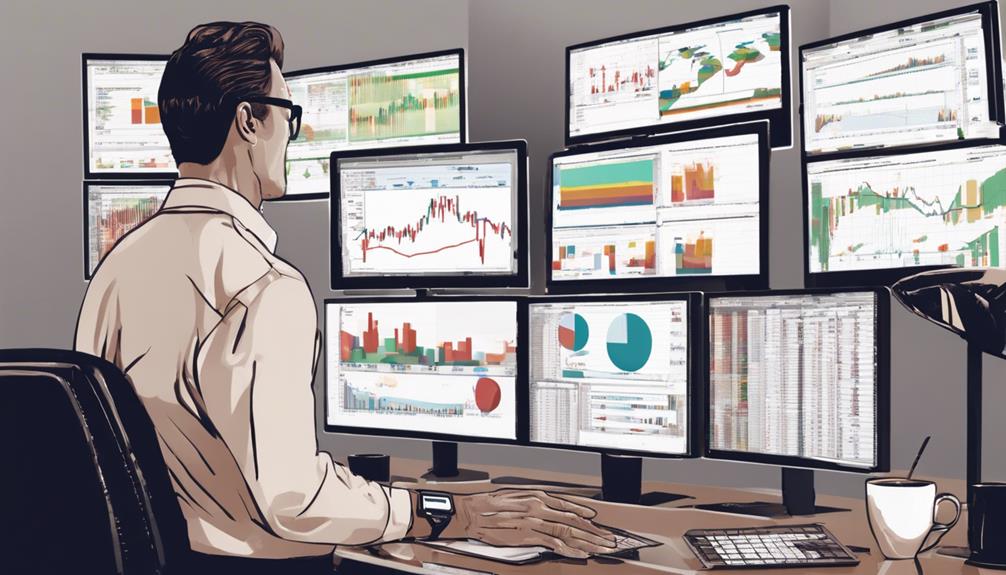 analyzing market fluctuations diligently