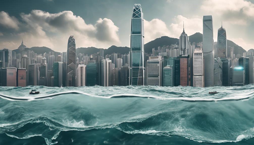 climate change impact on hong kong stock market